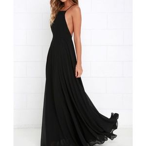 lulu’s | maxi dress + black